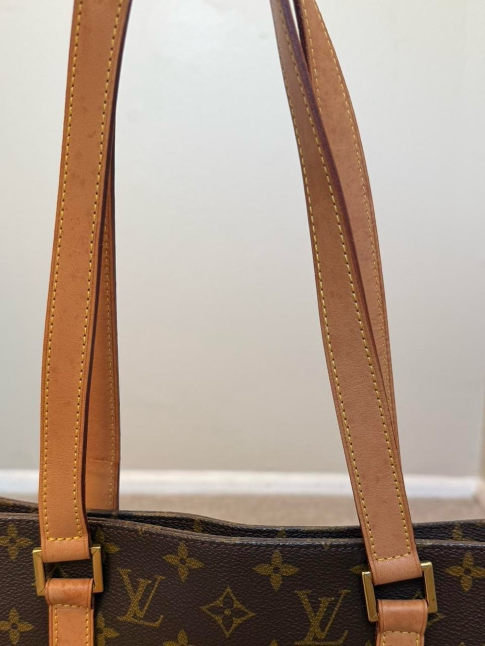 Louis Vuitton Monogram Canvas Brown Tote Bag - Picture 4 of 8
